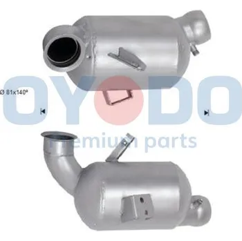 Filtr pevných částic Filtr sazových částic, výfukový systém OYODO 20N0150-OYO