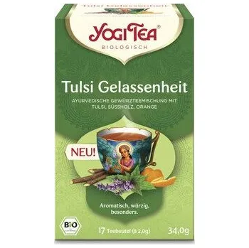 Čaj Yogi Tea Tulsi relaxační čaj 34g bio
