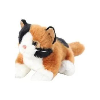 plyšák Kot leżący brązowy 30cm