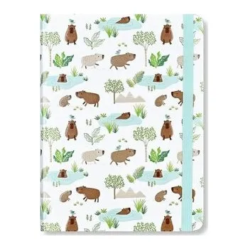 Adresář Notatnik midi Kapibara