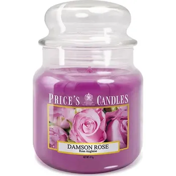 Svíčka Price’s PRICE´S MIDI svíčka ve skle Purpurová růže - hoření 90h