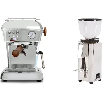 Set domácích spotřebičů Ascaso Dream PID, leštěný hliník + ECM C-Manuale 54