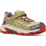 Merrell MOAB SPEED 2 LOW A/C WTPF MK267545 EU 35 / UK 3; Zelená obuv + DÁREK DLE VÝBĚRU!
