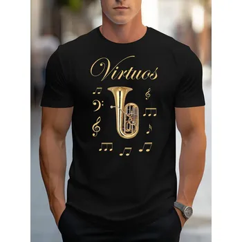 Pánské tričko STRIKER Pánské tričko virtuos tuba Velikost: L