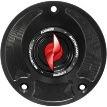 ACCOSSATO Italy Víčko nádrže bajonetové rychlouzavírací Accossato pro SUZUKI 2003 - 2013 Barva: červená