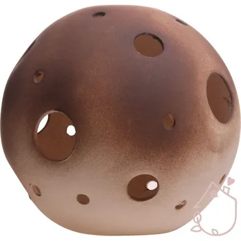 Zahradní dekorace Zahradní koule keramická střední dekorativní, svícen