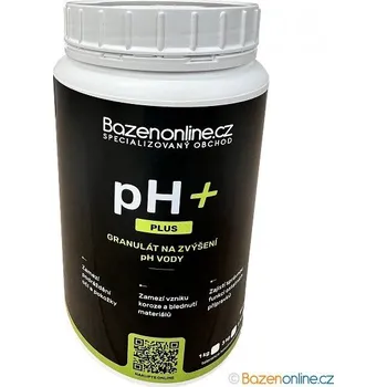 Bazénová chemie Bazenonline pH plus do bazénu 1 kg