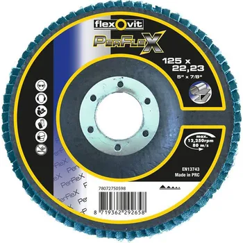 Brusný kotouč Kotouč lamelový Flexovit 125 mm / P40