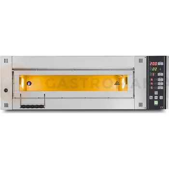 Pec na pizzu Modulová pekařská pec 1-komorová, elektrická, 7,5 kW, 400 V, 1260x1020x400 mm | RESTO QUALITY, ME/800