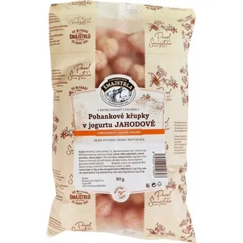 Čokoláda Křupky pohankové v jogurtu jahodové 80g