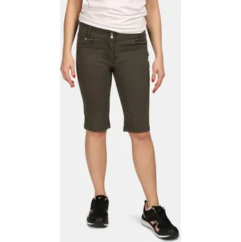 Dámské kraťasy KILPI PARIVA-W Tmavě zelená 44