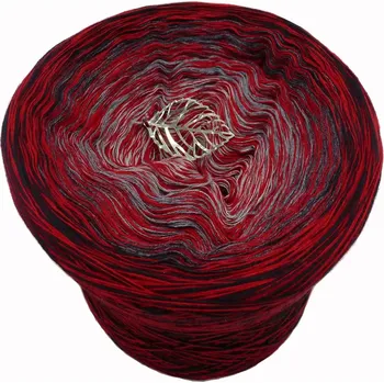 Příze Chuť na Burgundské 4n-570m (Lady Dee's Lust auf Burgund)