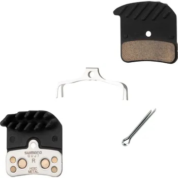 Brzda na kolo SHIMANO destičky brzdové H-03C kovové, s pružinou+chladič