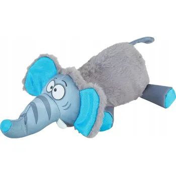 Hračka pro psa Hračka pes FRIENDS YVAN ELEPHANT M plyš modrá Zolux