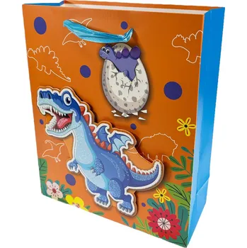Dárková taška Dárková taška střední Dinosaurus 3D Typ: 4