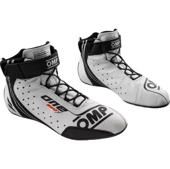 Moto obuv OMP Boty ONE EVO X Bílá 47
