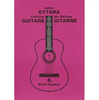 The Edition Guitar 6 Nicolo Paganini