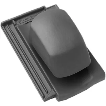 BRAMAC Taška průchozí pro sanitární odvětrání Topas 13 engoba antracitová