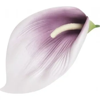 umělá květina Květ kala 20 cm bledě fialová
