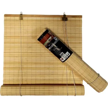 Roleta Bamboo Bambusová roleta 120x150 PŘÍRODNÍ