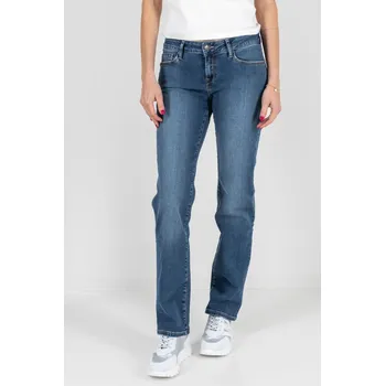 Dámské džíny Cross dámské regular džíny Rose N487-077 dark mid blue Velikost: 32/30