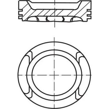 Píst motoru Píst MAHLE 030 60 13