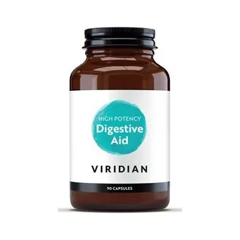 Viridian Nutrition High Potency Digestive Aid 90 kapslí (Enzymy, betain, zázvor a máta)