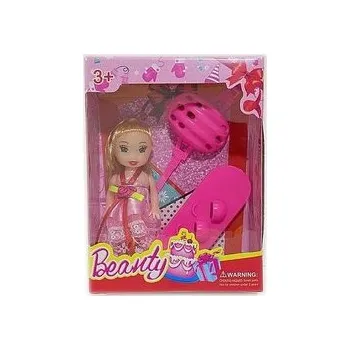 Panenka Lalka mini 7cm z deską i kaskiem