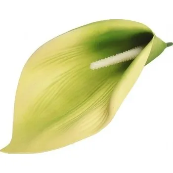 umělá květina Květ kala 20 cm zelená