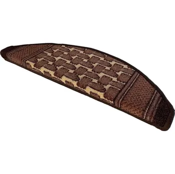 Koberec Nášlap na schody Grenoble hnědý