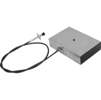 Karl - Ovládaná klapka se silikonovým těsněním, kanál 200 x 90 mm