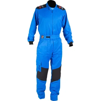 Moto kombinéza Marina Kombinéza pro mechaniky Světle modrá / Černá M