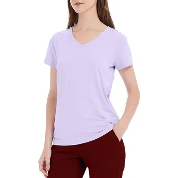 Dámská halenka Dámské triko Světle růžová M