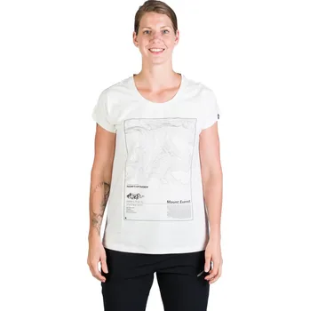 Dámské tričko Northfinder Dámské turistické prodyšné triko GAYLE, bílá, M