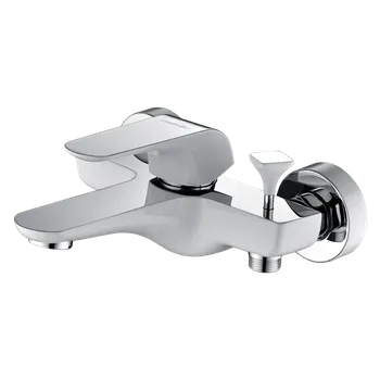 Vodovodní baterie BELAGGIO BOSTON 4044 - Vanová vodovodní baterie BÍLÁ/CHROM, rozteč 150mm BO4044