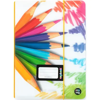 Sešit Karton P+P Sešit PP Oxybook A5 40 listů Pastelky
