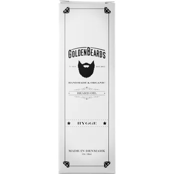 Péče o vousy Bio olej na vousy Hygge Organic Beard Oil - Golden Beards