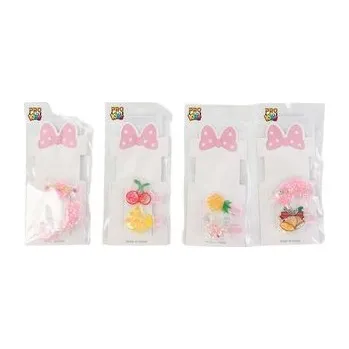 Nestandardní parfém Spinki kolorowe do włosów dla dziewczynki mix