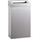 Závěsný odpadkový koš Stella, 27 l, lesklý nerez