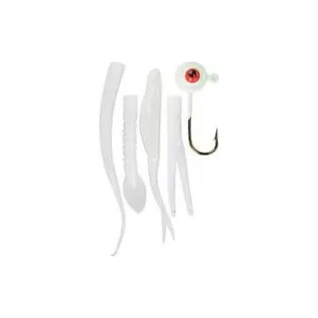 LINDY - Techni-Glo twister split tail ČIRÝ 10ks