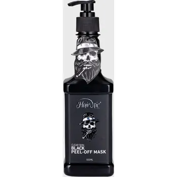 Pleťová maska Hairotic Black Peel Off Mask černá slupovací maska na obličej 500 ml