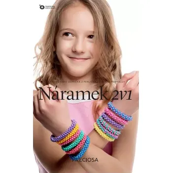 Náramek KORÁLKOVÁ STAVEBNICE - Náramek 2v1 (2ks) (Náramek nebo gumička z perliček PRECIOSA)