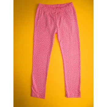 Dívčí legíny Arex, ČR Legíny dlouhé potisk 1 NOVÁ KOLEKCE Barva: starorůžová+bílá, Velikost: 110