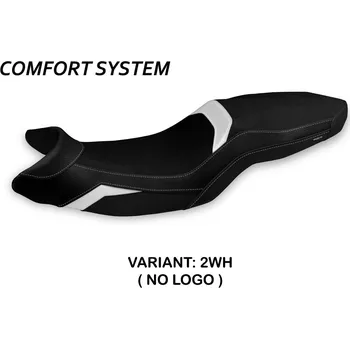 Moto sedlo TPZ Italia Potah sedla BMW F 900 XR (19-24) Tartu comfort model potah sedla: bez loga 2WH (white)