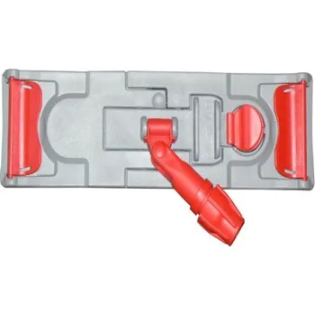 mop Úchyt na plochý mop se záložkami, 40 cm, šedá