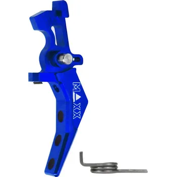 Sportovní střelba MAXX Model CNC spoušť Advanced Speed (style B) pro M4 - modrá