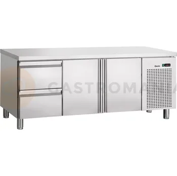 Chladící stůl, 2 dveřový, 2 šuplíky, 1792x700x850 mm | BARTSCHER, S2T2-150