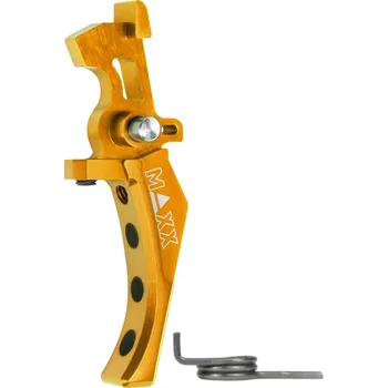 Sportovní střelba MAXX Model CNC spoušť Advanced Speed (style D) pro M4 - žlutá