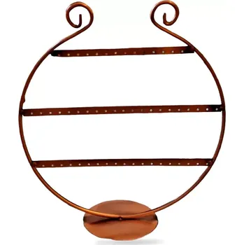 Šperkovnice Stojánek na šperky měděný