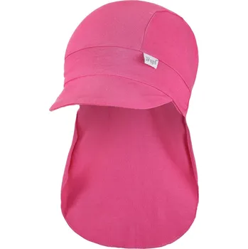 Kojenecká čepice Little Angel kšiltovka tenká pirát Outlast® - tm.růžová Velikost: 3 | 42-44 cm